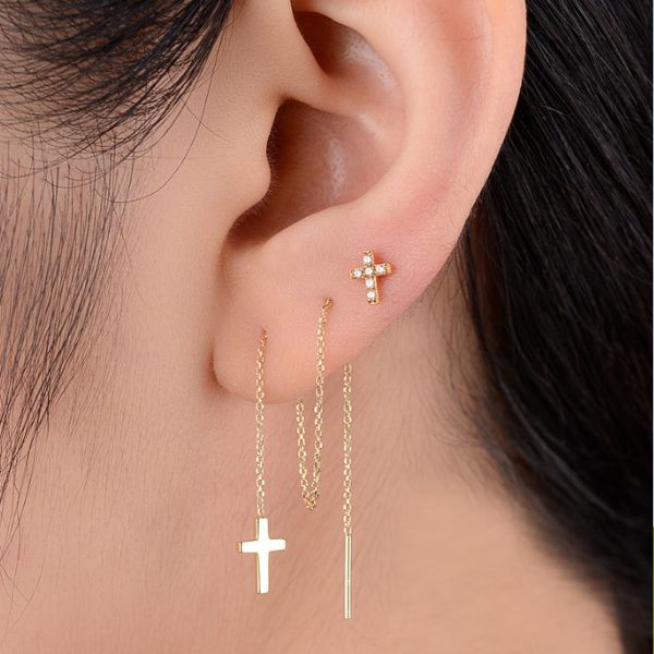 Picture of minimalist earrings
